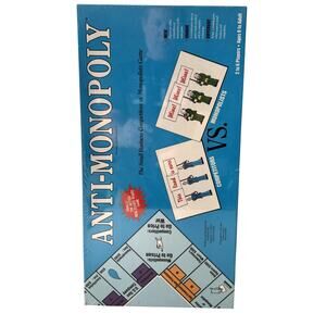 Anti-monopoly board game TALICOR New Sealed Rare Game Unique Vintage